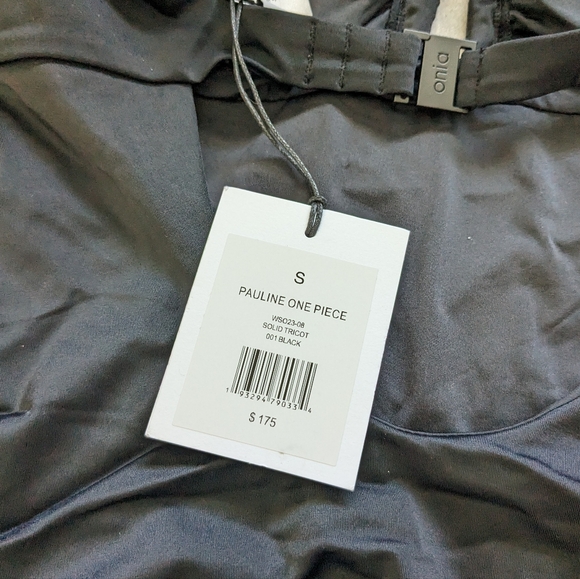 Onia Pauline One Piece Swimsuit Black - Picture 5 of 5